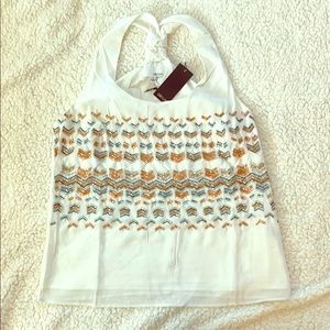 Racerback Beaded Top